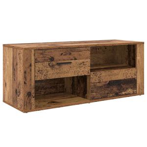 vidaXL TV szekr&eacute;ny 100 x 35 x 40 cm &Ouml;reg fa Szerelt Fa