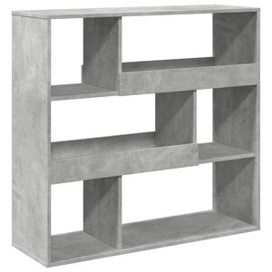 vidaXL betonsz&uuml;rke szerelt fa t&eacute;relv&aacute;laszt&oacute; 100 x 33 x 94,5 cm