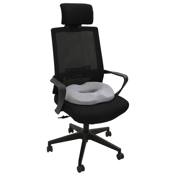 vidaXL &Uuml;lőp&aacute;rna Egysz&iacute;nű Vil&aacute;gossz&uuml;rke 42 x 36,5 x 8 cm Mem&oacute;riahab