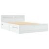 vidaXL &Aacute;gykeret fejt&aacute;ml&aacute;val fi&oacute;kkal 2 pcs Feh&eacute;r 137 x 188 cm Faanyag