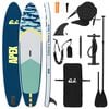 vidaXL SUP t&aacute;bla &uuml;lőhellyel 2 az 1-ben APEX 335 x 76 x 15 cm K&eacute;k