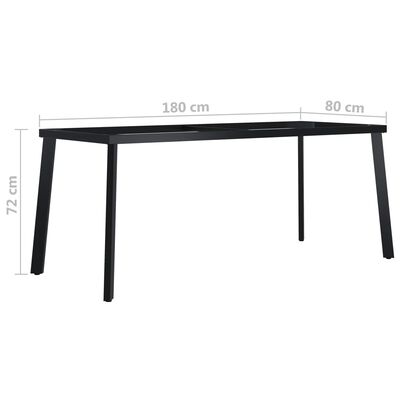 vidaXL V-alakú étkezőasztalláb 180 x 80 x 72 cm