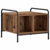 vidaXL Doh&aacute;nyz&oacute;asztal Antik Fa 50 x 49 x 41 cm Szerelt Fa