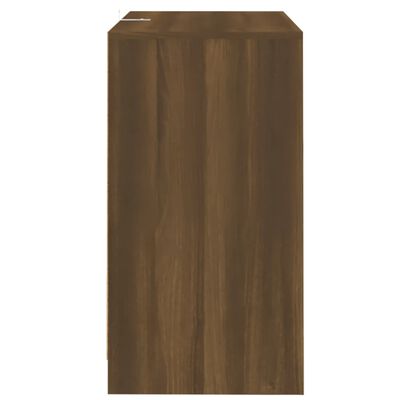 vidaXL barna tölgy színű forgácslap tálalószekrény 70 x 41 x 75 cm