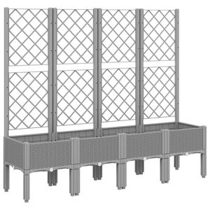 vidaXL vil&aacute;gossz&uuml;rke PP r&aacute;csos kerti &uuml;ltetől&aacute;da 160 x 40 x 142 cm