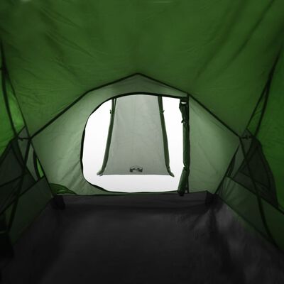 vidaXL 2 személyes zöld vízálló kupola kempingsátor