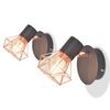 vidaXL 2 db fali l&aacute;mpa 2 db 8 W-os LED izz&oacute;val