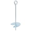 vidaXL F&ouml;ldi horgony 2 db &Oslash;10 x 30 cm Galvaniz&aacute;lt f&eacute;m Ez&uuml;st