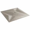 vidaXL Fali panelek Csillag 12 pcs Csillag Beton 50 x 50 cm XPS Hab