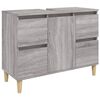 vidaXL sz&uuml;rke sonoma sz&iacute;nű szerelt fa mosd&oacute;szekr&eacute;ny 80 x 33 x 60 cm