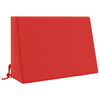 vidaXL H&aacute;tp&aacute;rna SOEST 100% poli&eacute;szter Piros 60 x 20 x 40 cm