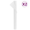 vidaXL 2 db n&ouml;v&eacute;nyv&eacute;dő textil tekercs 70 g/m&sup2; 10 x 1,6 m