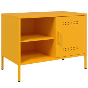 vidaXL must&aacute;rs&aacute;rga ac&eacute;l TV-szekr&eacute;ny 68 x 39 x 50,5 cm