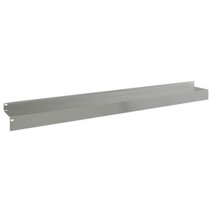 vidaXL Fűszeg&eacute;lyez&eacute;s 10 db 100 x 10 x 8 cm Ac&eacute;l Ez&uuml;st