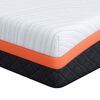 vidaXL Matrac Feh&eacute;r &eacute;s fekete 90 x 190 cm Jacquard sz&ouml;vet