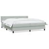 vidaXL Box Spring &aacute;gy matraccal Vil&aacute;gossz&uuml;rke 180x220 cm b&aacute;rsony