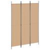 vidaXL 6 paneles fekete sz&ouml;vet t&eacute;relv&aacute;laszt&oacute; 300x220 cm