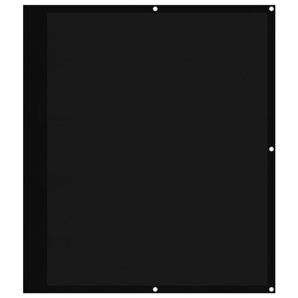 vidaXL fekete 100% oxford poli&eacute;szter erk&eacute;lyparav&aacute;n 120 x 1000 cm