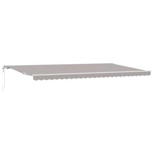 vidaXL Beh&uacute;zhat&oacute; napellenző Vil&aacute;gossz&uuml;rke 600 &times; 300 cm