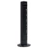 vidaXL fekete oszlop ventilátor Φ24 x 80 cm