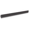 vidaXL Fűszeg&eacute;lyez&eacute;s 20 pcs 103 x 10 cm Ac&eacute;l Fekete