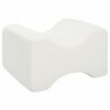 vidaXL Knee Pillow Feh&eacute;r Mem&oacute;riahab &eacute;s Poli&eacute;szter 26 x 21,5 x 15 cm