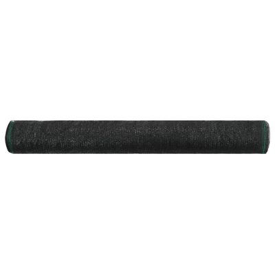 vidaXL fekete HDPE teniszháló 1,8 x 25 m