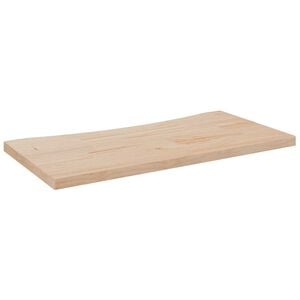 vidaXL t&ouml;m&ouml;r fenyőfa asztallap 80 x 40 x 2,5 cm