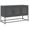 vidaXL antracit hidegen hengerelt ac&eacute;l TV-szekr&eacute;ny 100,5x39x60,5 cm