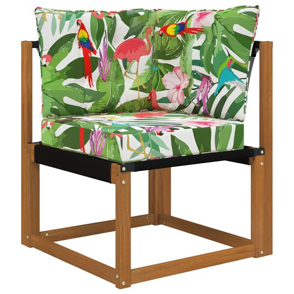 vidaXL K&uuml;lt&eacute;ri kanap&eacute; p&aacute;rna 3 pcs sz&iacute;nes Poli&eacute;szter