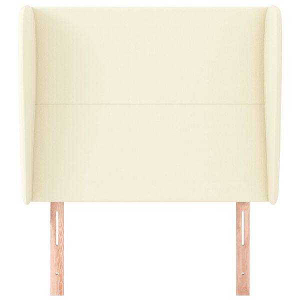 vidaXL kr&eacute;msz&iacute;nű műbőr fejt&aacute;mla sz&aacute;rnyakkal 83 x 23 x 118/128 cm