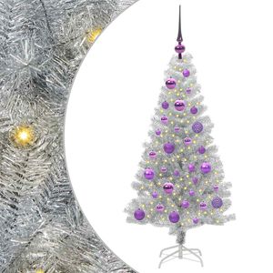 vidaXL Kar&aacute;csonyfa Ez&uuml;st 120 cm PET