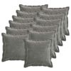 vidaXL P&aacute;rna huzat 12 pcs HOUTEN S&ouml;t&eacute;tsz&uuml;rke 45 x 45 cm