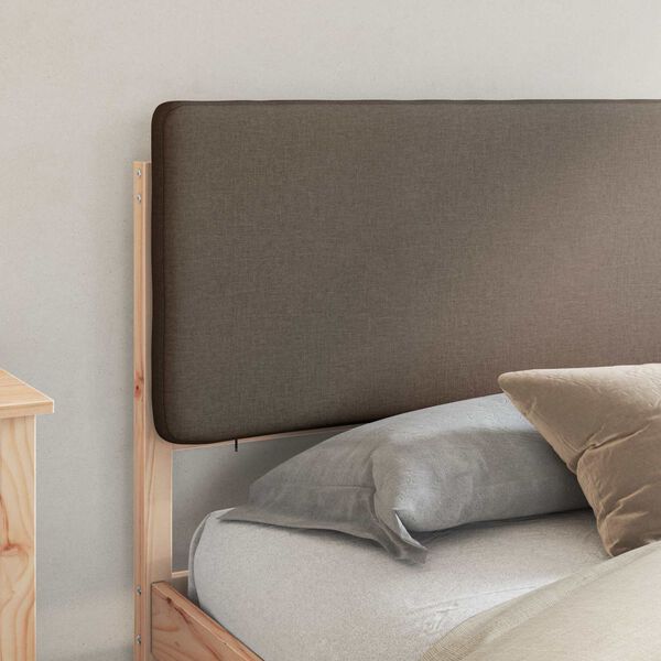 vidaXL &Aacute;gykeret K&aacute;rpitozott Fejt&aacute;ml&aacute;val T&oacute;psz&iacute;nű 200 x 200 cm