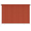 vidaXL k&uuml;lt&eacute;ri terrakotta sz&iacute;nű HDPE redőny 220 x 140 cm