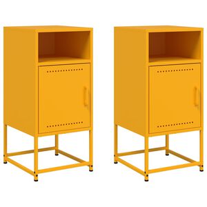 vidaXL 2 db must&aacute;rs&aacute;rga ac&eacute;l &eacute;jjeliszekr&eacute;ny 36 x 39 x 78 cm