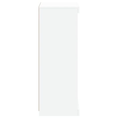 vidaXL fehér tálalószekrény LED-világítással 41 x 37 x 100 cm