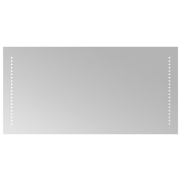 vidaXL LED-es f&uuml;rdőszobat&uuml;k&ouml;r 80 x 40 cm