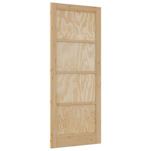 vidaXL Belső Ajt&oacute; 86 x 211 cm Furn&eacute;r Term&eacute;szetes