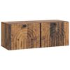 vidaXL Fali TV szekr&eacute;ny Antik Fa 78,5 x 31 x 30 cm Szerelt Fa