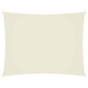 vidaXL n&eacute;gysz&ouml;gletes, kr&eacute;msz&iacute;nű oxford sz&ouml;vet napvitorla 4 x 6 m