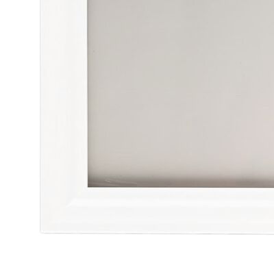 vidaXL 5 db fehér MDF fali/asztali fényképkeret 29,7 x 42 cm