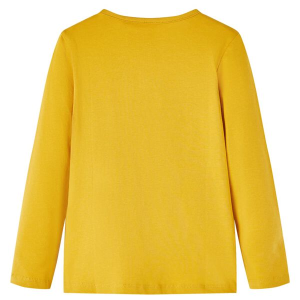 S&ouml;t&eacute;t okker hossz&uacute; ujj&uacute; gyerekp&oacute;l&oacute; 92