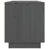 vidaXL sz&uuml;rke t&ouml;m&ouml;r fenyőfa TV-szekr&eacute;ny 80x34x40 cm
