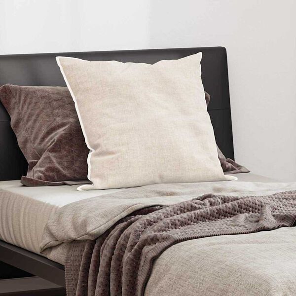 vidaXL P&aacute;rna p&aacute;rn&aacute;val Feh&eacute;r 80 x 80 cm Pamut