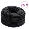 vidaXL fekete gumi &eacute;s PVC hibrid l&eacute;gt&ouml;mlő 0,6" 100 m