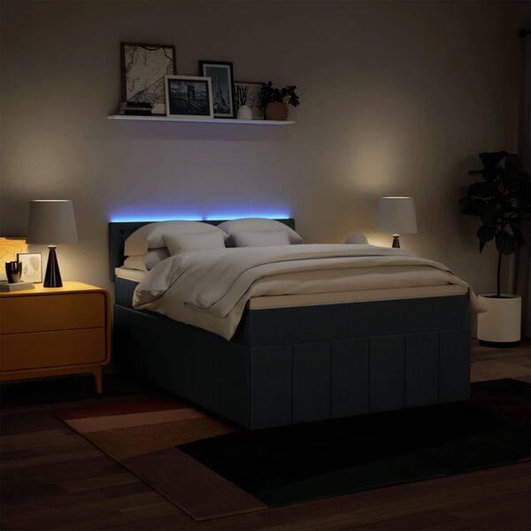 vidaXL k&eacute;k sz&ouml;vet rug&oacute;s &aacute;gy matraccal 140 x 200 cm