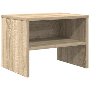vidaXL sonoma t&ouml;lgy sz&iacute;nű szerelt fa &eacute;jjeliszekr&eacute;ny 40 x 30 x 30 cm