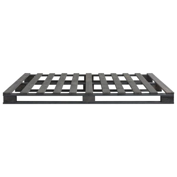 vidaXL sz&uuml;rke t&ouml;m&ouml;r fenyőfa raklap &aacute;gykeret 200 x 200 cm