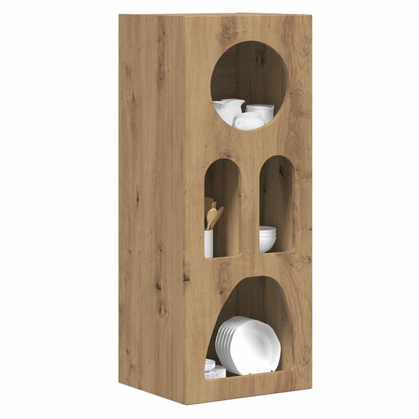 vidaXL Sz&eacute;f Artisan t&ouml;lgy 40 x 35 x 100,5 cm Faanyag